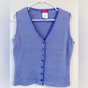 ESPIRIT Women’s Sleeveless Top, Size Large